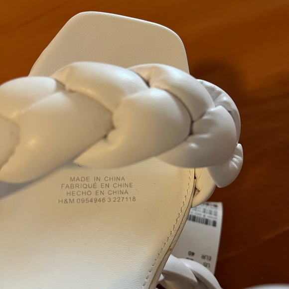 H&M Faux Leather Braided Mules - Picture 5 of 7